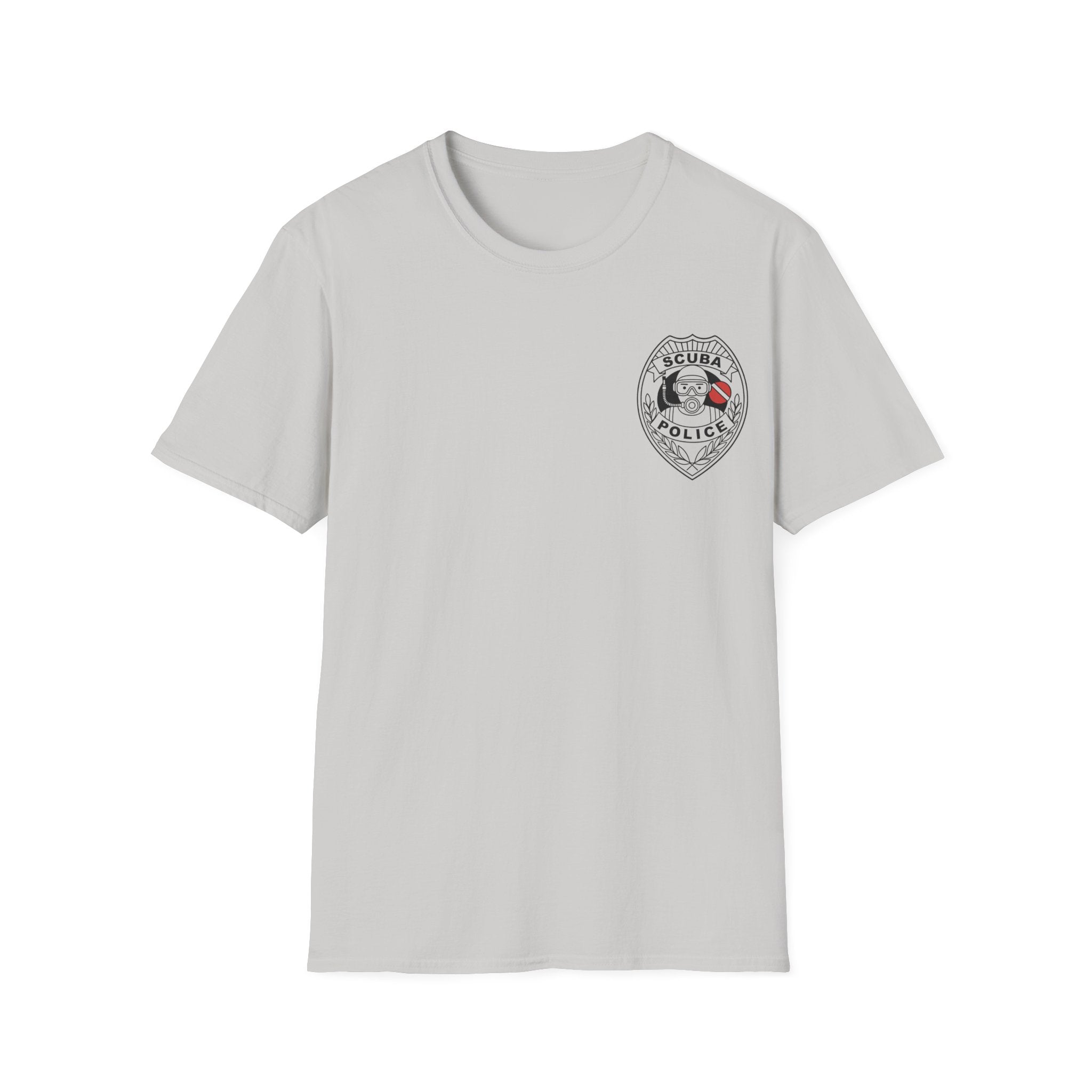 Scuba Police DUI Unisex Softstyle T-Shirt