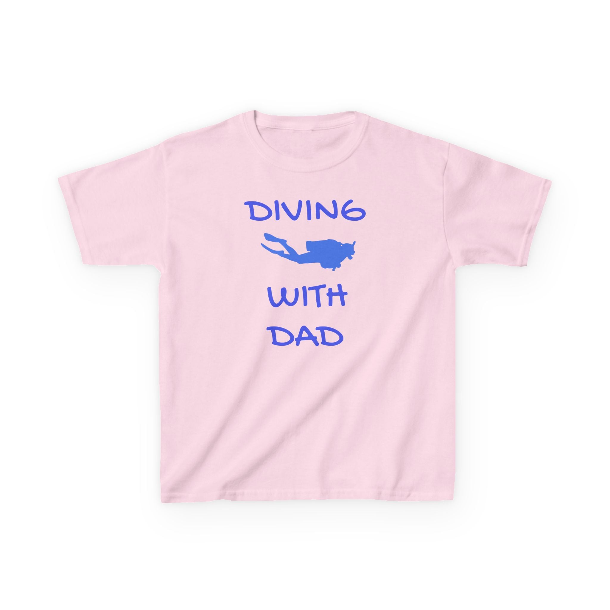 Diving With Dad Kids Heavy Cotton™ Tee