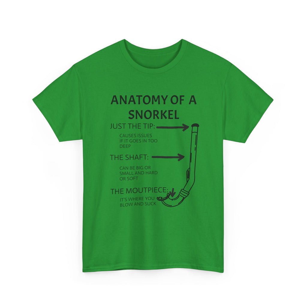Anatomy of a Snorkel Unisex Softstyle T-Shirt