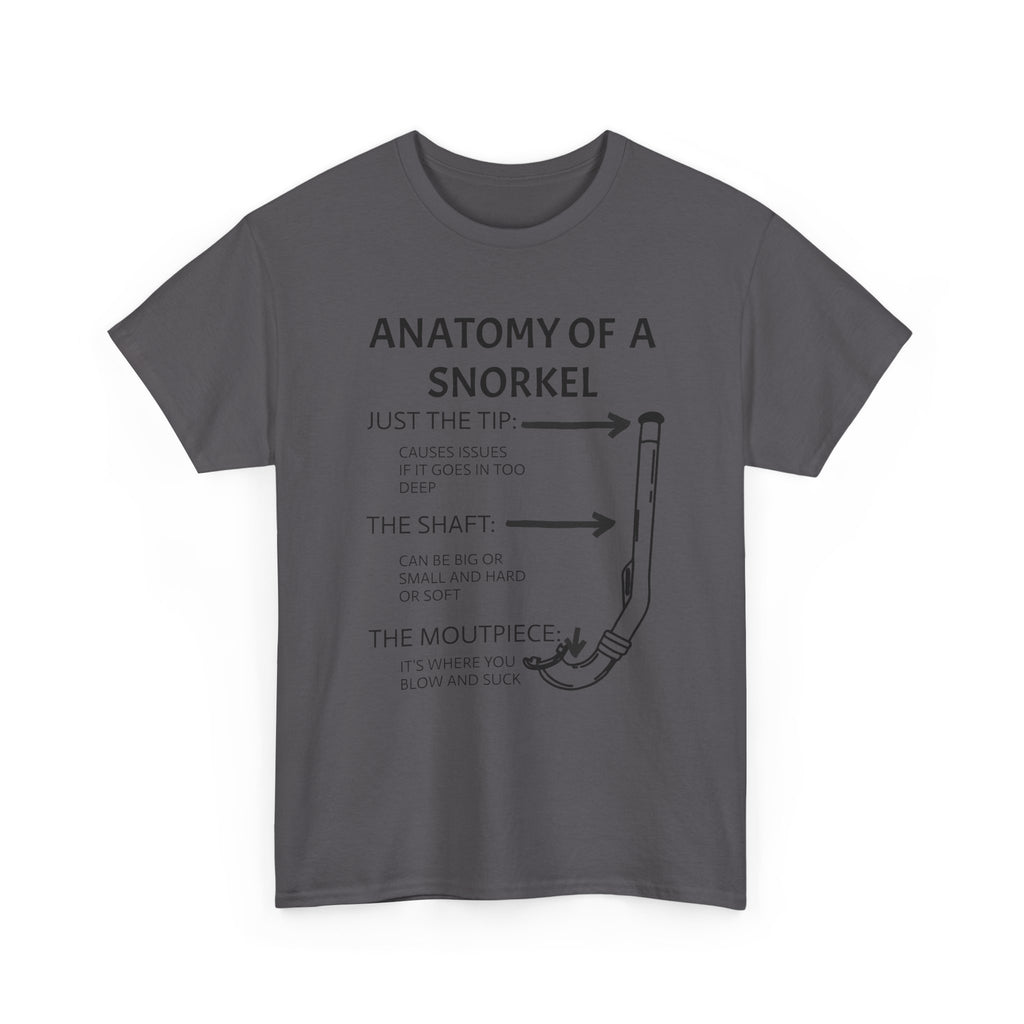 Anatomy of a Snorkel Unisex Softstyle T-Shirt