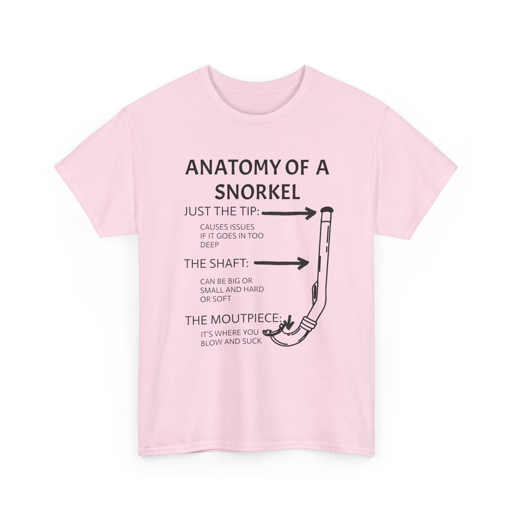 Anatomy of a Snorkel Unisex Softstyle T-Shirt