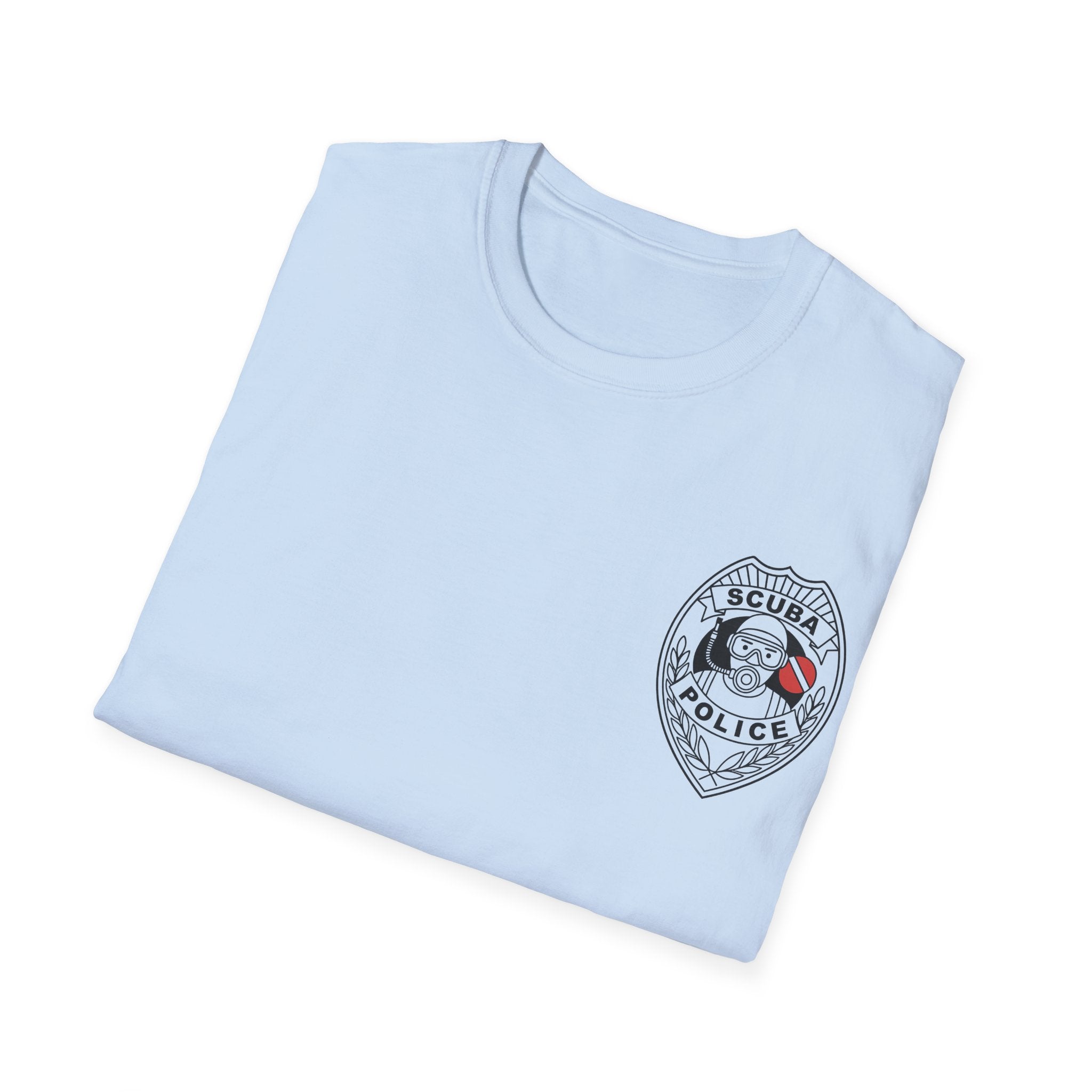 Scuba Police DUI Unisex Softstyle T-Shirt