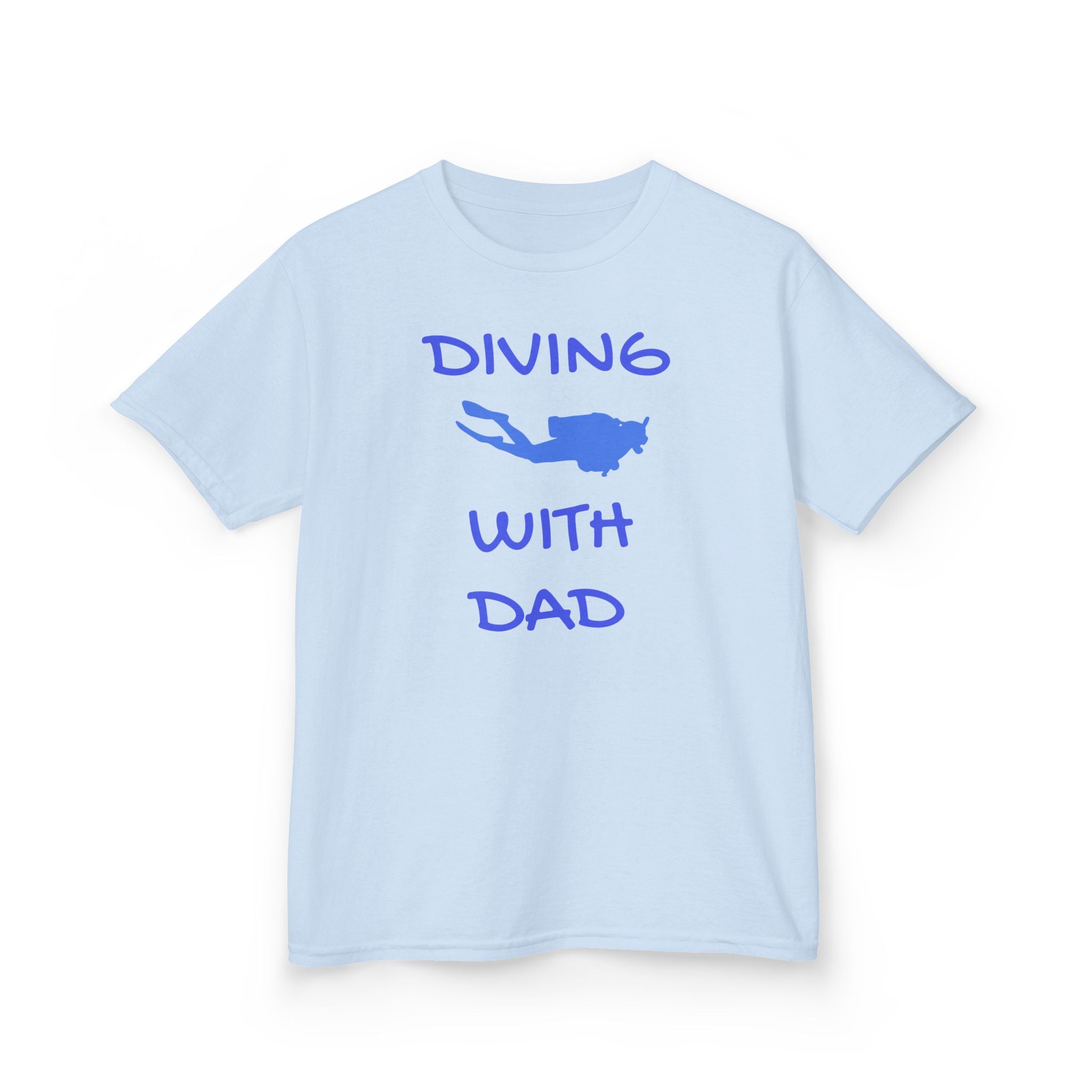 Diving With Dad Kids Heavy Cotton™ Tee